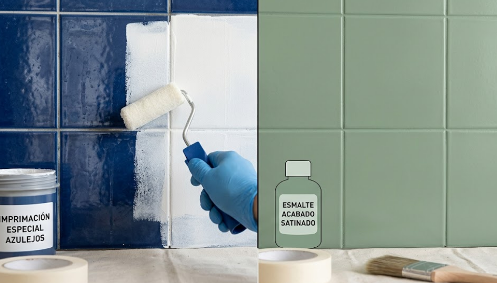 Cómo pintar sobre superficies difíciles: azulejo, madera barnizada y metal 1 image 1